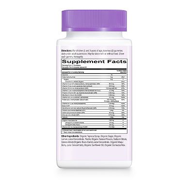 SmartyPants Vitamins Organic Toddler Formula Gummy Vitamin