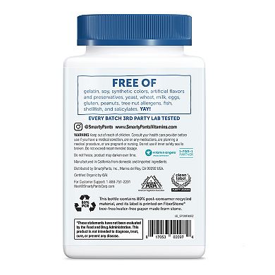 SmartyPants Vitamins Organic Men's Formula Gummy Vitamin