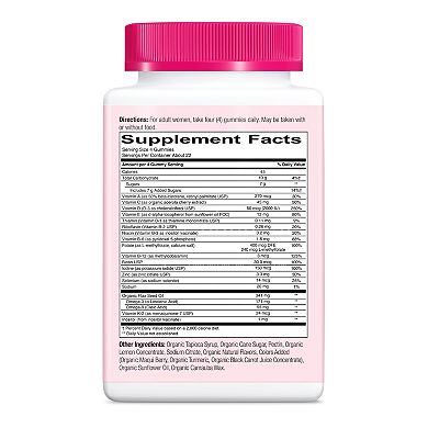 SmartyPants Vitamins Organic Women's Formula Gummy Vitamin