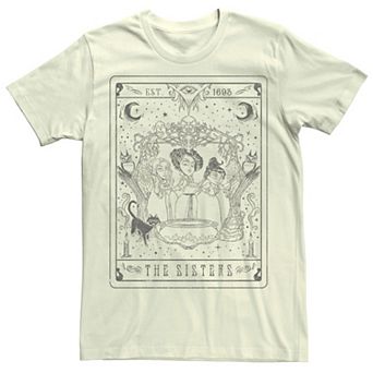 Men's Hocus Pocus The Sisters Tarot Group Shot Tee