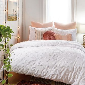 Peri Chenille Leopard Comforter Set & Shams