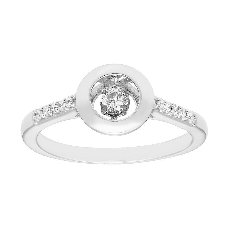 Boston Bay Diamonds Brilliance in Motion 1/5 Carat T.W. Diamond Circle Ring