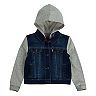 Baby Boy Levi's® Hooded Denim Trucker Jacket