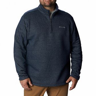Big & Tall Columbia Great Hart Mountain Half-Zip Pullover