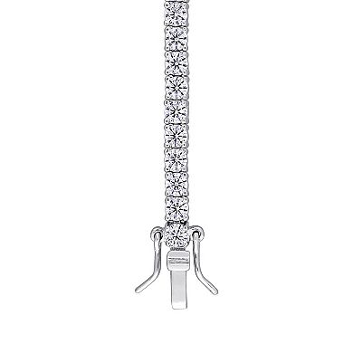 Stella Grace Sterling Silver Lab-Created Moissanite Tennis Bracelet
