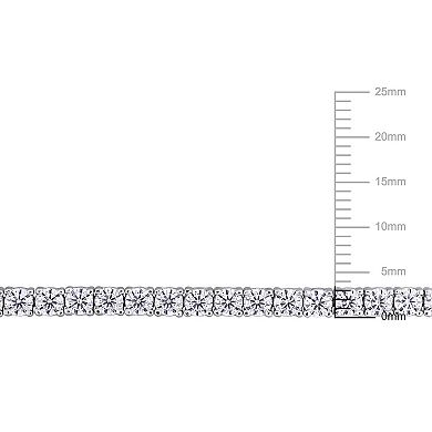 Stella Grace Sterling Silver Lab-Created Moissanite Tennis Bracelet