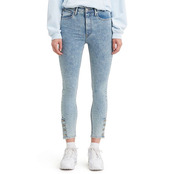 Women's Levi's® Mile High Sculpt Button-Hem Super Skinny Jeans