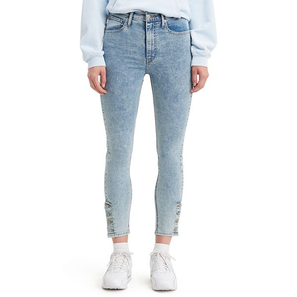Product Sturen Vooruitzien Women's Levi's® Mile High Sculpt Button-Hem Super Skinny Jeans