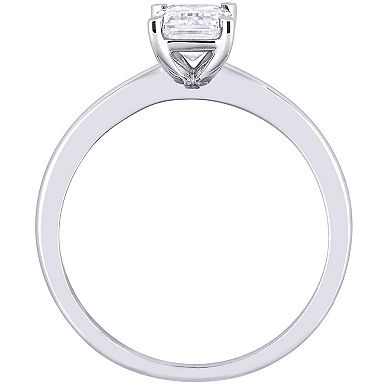 Stella Grace Sterling Silver Lab-Created Moissanite Ring