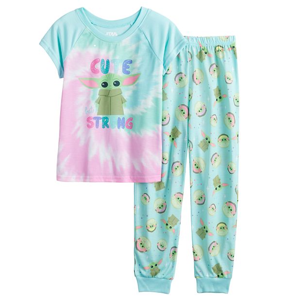 Girls baby best sale yoda pajamas