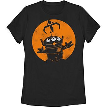 Disney / Pixar's Toy Story Alien Juniors' Claw Close Encounter Halloween Graphic Tee