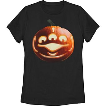Disney / Pixar's Toy Story Aliens Juniors' Face Halloween Graphic Tee