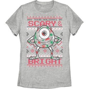 Disney / Pixar's Monsters, Inc. Mike Juniors' May Your Holidays Be Scary Graphic Tee