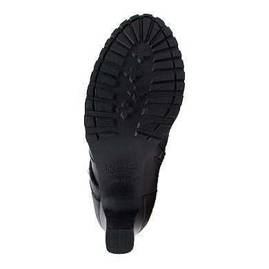 Ride Tecs 8545 Women' High Heel Moto Boots