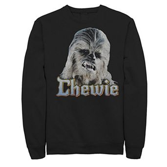 Men's Star Wars Chewie Dark Portrait Sweatshirt