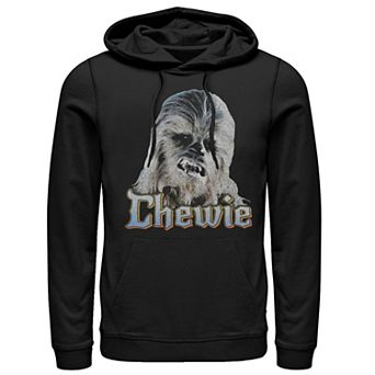Men's Star Wars Chewie Dark Portrait Hoodie