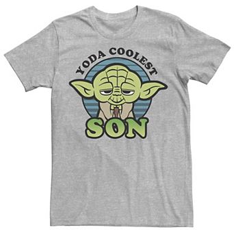 Men's Star Wars Yoda Coolest Son Cartoon Tee