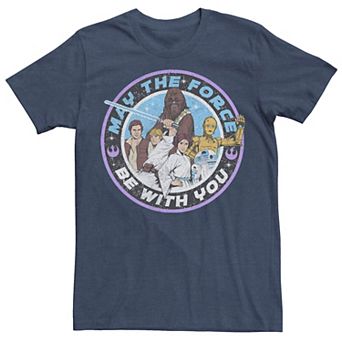 Men's Star Wars Vintage Group Circle Tee