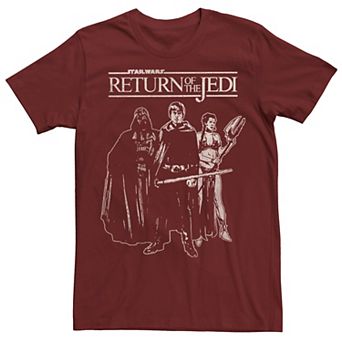 Men's Star Wars The Return Group Poster Tee