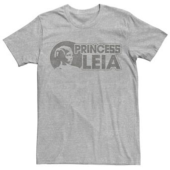 Men's Star Wars Vintage Leia Panel Tee