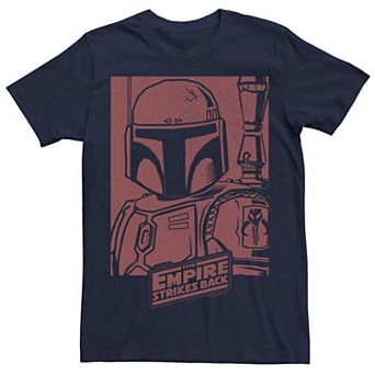 Men's Star Wars Boba Fett Solid Poster Tee