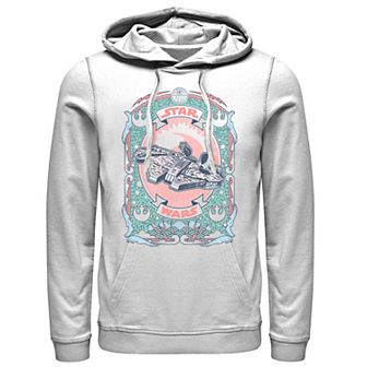 Men's Star Wars Millennium Falcon Tarot Card Hoodie