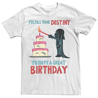 Men's Star Wars Vader Birthday Fulfillment Tee