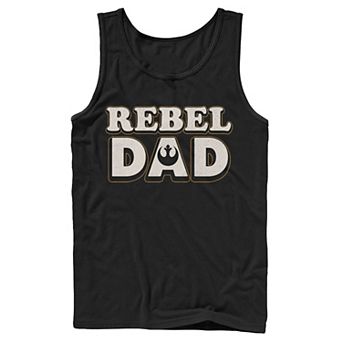 Men's Star Wars Father's Day Rebel Dad Tank Top