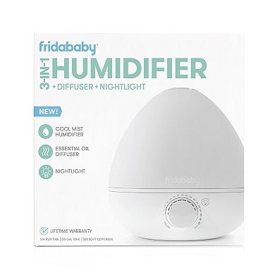 Frida Baby 3-in-1 Humidifier with Diffuser and Nightlight