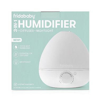 Frida Baby 3-in-1 Humidifier with Diffuser and Nightlight