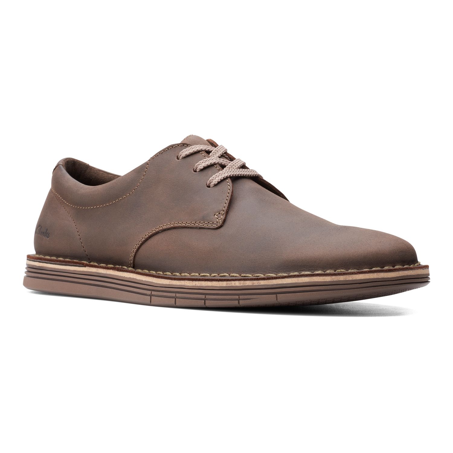 clarks derby shoes