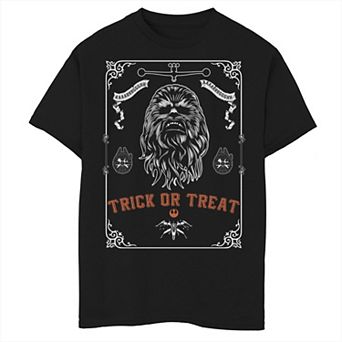 Boys 8-20 Star Wars Chewbacca Trick Or Treat Graphic Tee