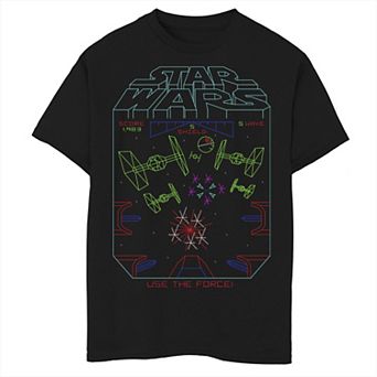 Boys 8-20 Star Wars Space Fight Vintage Tee