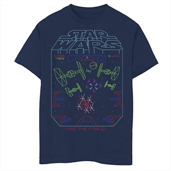 Boys 8-20 Star Wars Space Fight Vintage Tee