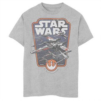 Boys 8-20 Star Wars X-Wing Red Squadron Graphic Tee