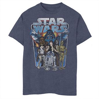 Boys 8-20 Star Wars Classic Comic Tee