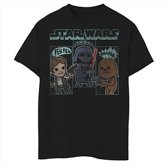 Boys 8-20 Star Wars Simple Boba Graphic Tee