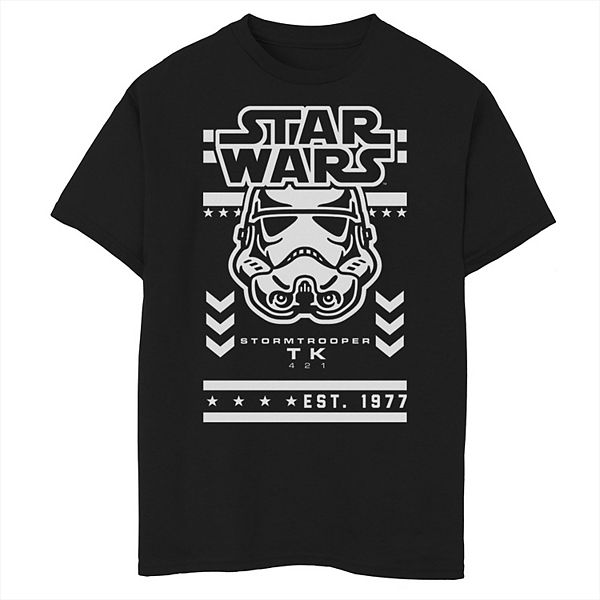 Boys 8-20 Star Wars Stormtrooper Urban Streetwear Moto Graphic Tee
