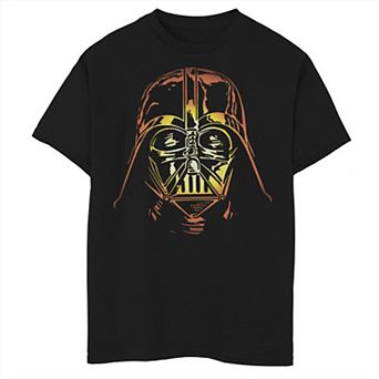 Boys 6-20 Star Wars Vader Head Pumpkin Glow Graphic Tee