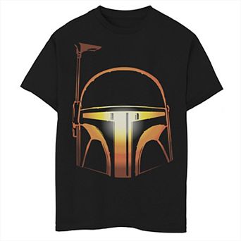 Boys 8-20 Star Wars Boba Fett Pumpkin Face Graphic Tee