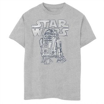 Boys 8-20 Star Wars R2-D2 Vintage Style Graphic Tee