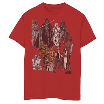 Boys 8-20 Star Wars The Rebels And Empire Graphic Tee