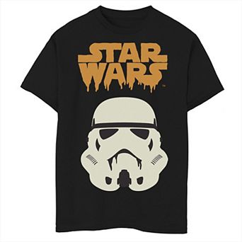 Boys 8-20 Star Wars Stormtrooper Dripping Ooze Logo Halloween Graphic Tee