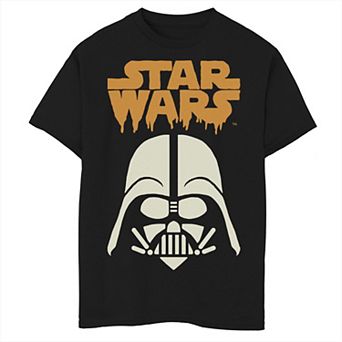 Boys 8-20 Star Wars Darth Vader Dripping Ooze Logo Halloween Graphic Tee