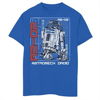 Boys 8-20 Star Wars R2-D2 Poster Tee