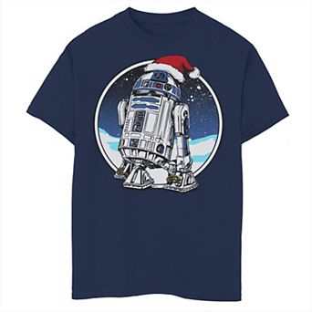 Boys 8-20 Star Wars Holiday R2-D2 Graphic Tee