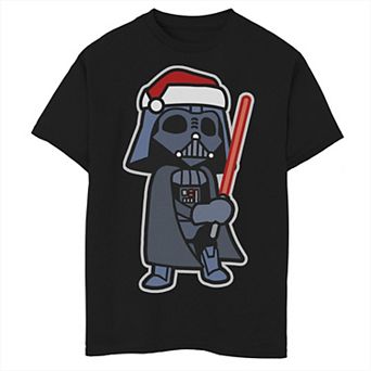Boys 6-20 Star Wars Darth Vader Christmas Tee