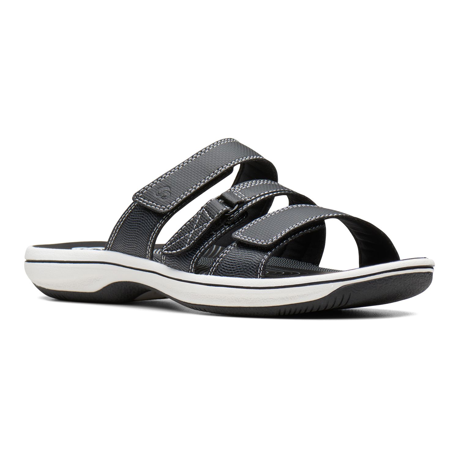 clarks women's slide sandals