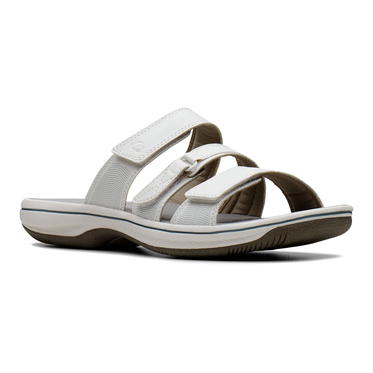 clarks women's slide sandals