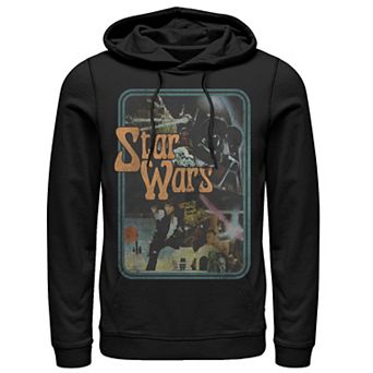 Men's Star Wars Vintage Style Group Portrait Hoodie